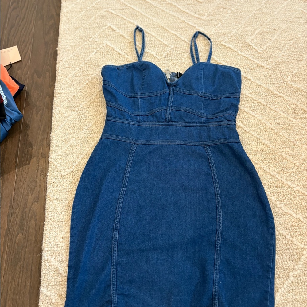 Windsor Blue Denim Mini Dress